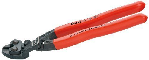 KNIPEX 71 41 200 Angeled High Leverage Cobolt Cutters with Notch