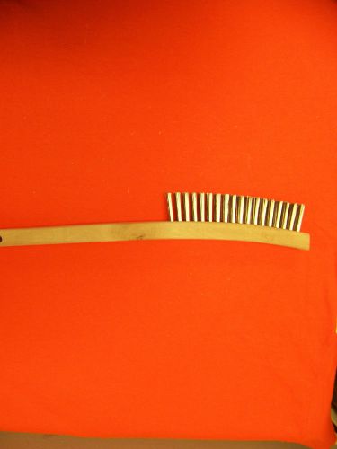 Four row stainless steel scratch brush for sale