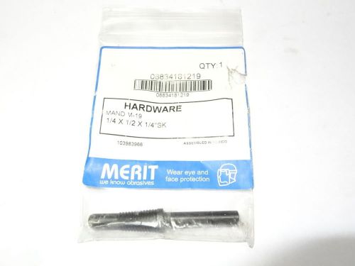 Merit m-19 cartridge and spiral roll mandrel 1/4&#034; x 1/2&#034; x 2-1/2&#034; hardware 81219 for sale