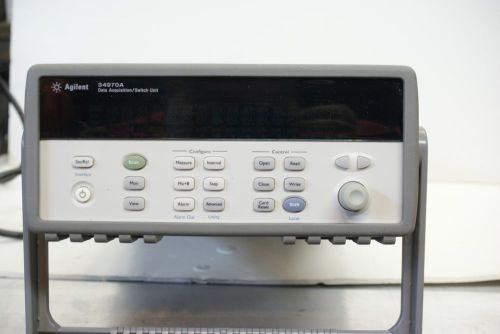 Agilent 34970A Data Acquistion Switch Unit with 34907A Multifunction Module