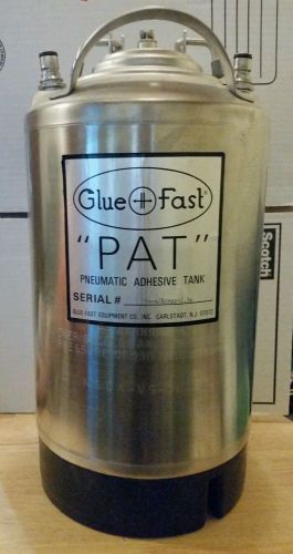 Mro industrial pneumatic adhesive tank - pat gluer for sale