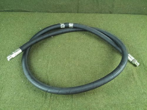 Eaton aeroquip 2766 3/8&#034; 4000 psi hydraulic hose with fittings 68&#034; length for sale