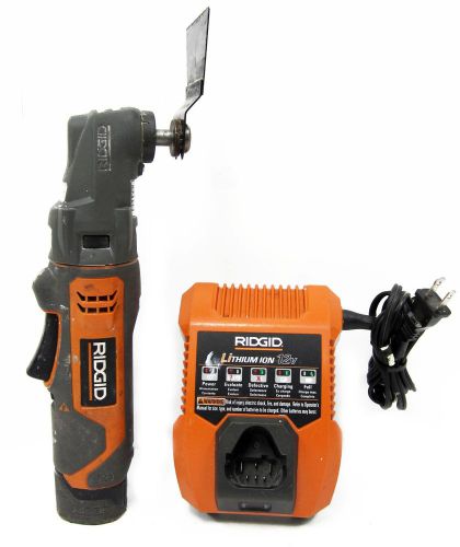 Ridgid R8223400 Multi-Tool Jobmax Fuego Attachment Set with Battery/Charger