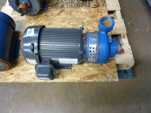 Scot Pump 1236 with Emerson UJ3E1DM Motor 3HP 208-230/460V 3535 RPM  (10911)