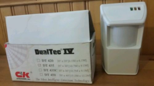 DualTec IV combination microwave motion dectector