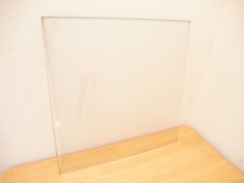 USED 3M STAGE GLASS 78-8064-1473-2 OVERHEAD PROJECTOR 11.75 X 11.75 BEVELED