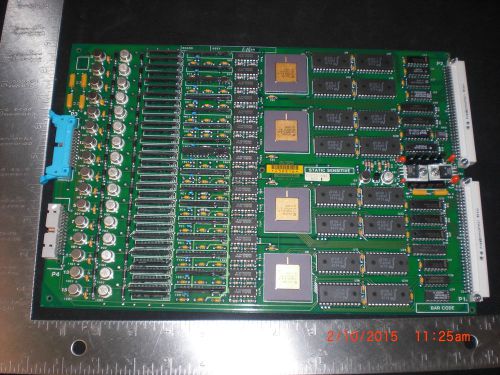 PCB Schlumberger Systems S19720000136 Driver Sensor Board DSB