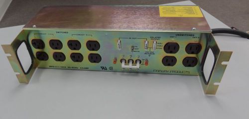 MARWAY POWER SYSTEMS MPD 861C RACK MOUNT POWER DISTRIBUTION UNIT
