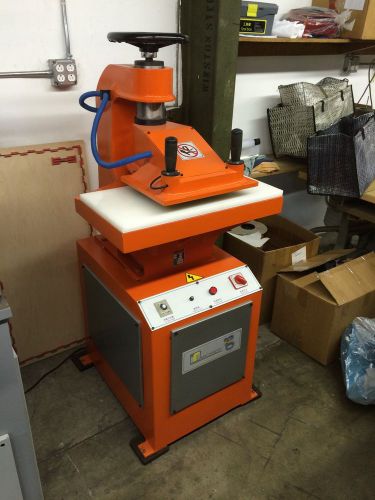 Die cutting swing arm clicker press 10 ton for sale