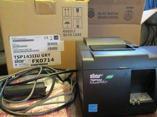 Star Micronics futurePRNT TSP 100 TSP143IIU ECO receipt printer *BARELY USED*