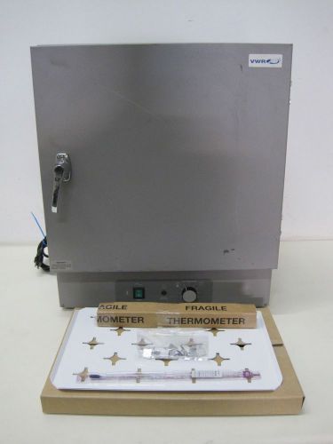 Vwr 1510e temperature controlled bench top lab. oven / incubator w/ thermometer for sale