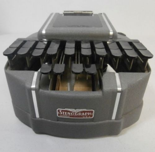 Vintage Stenographic Machines Inc Stenograph Reporter Model w/ Case