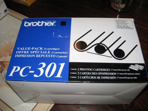 Brother PC-301 FAX Machine Printing Cartridge NEW and UNOPENED!