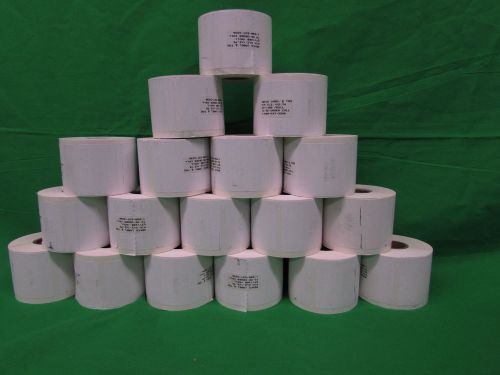 18 Rolls of  Dymo Compatible Labels, 2 1/8&#034; x 2 3/4&#034; 400 p/r by kenco label