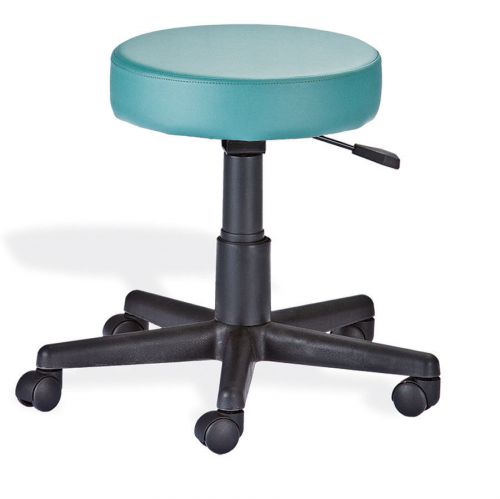 Earthlite rolling stool teal for sale