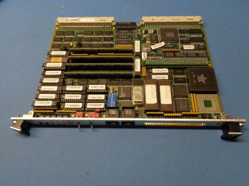 (1) MIZAR 7132 CPU 68030 25 Mhz VME Circuit Card Board 7132-K-00-10 REV X6