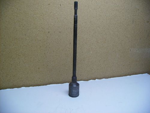 Hawera Spline Shank Hammer Core Drill Bit 1-Pc 2 1/2&#034; x 18 Inch Germany 1 piece