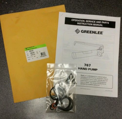 Greenlee 767 Hydraulic Hand Pump Repair Kit #30242