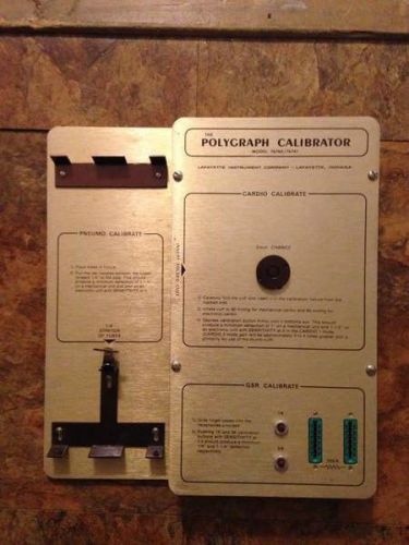 Lafayette Computer Polygraph Calibrator Model 76740