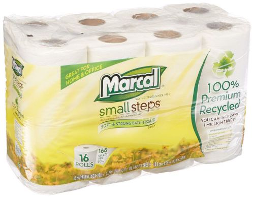 Marcal Small Steps MRC1646616PK 2-Ply, 100-Percent Premium Recycled Toilet
