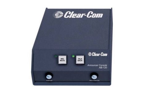 New Clear-Com AB-120: On-air announcers box w/ cough and Talkback