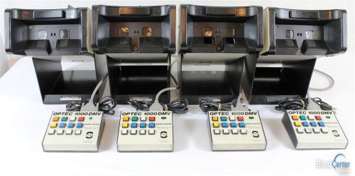 Lot of (4) - Stereo Optical Optec 1000 DMV Vision Tester Driving Vision Test