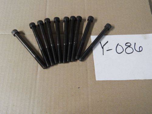 Lot of 10 socket cap screws 3/8-16x4  lot y-086 #1 for sale