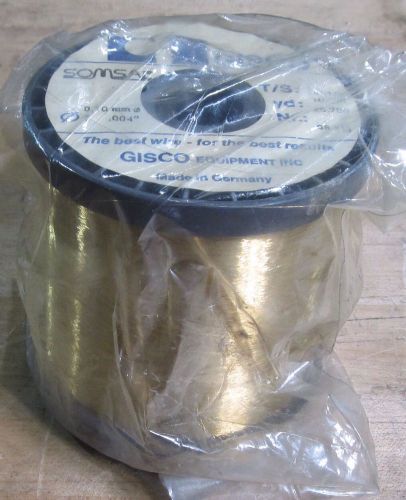 Gisco EDM Wire, Somsal Cu 1200 Q89D, .1mm / .004&#034;