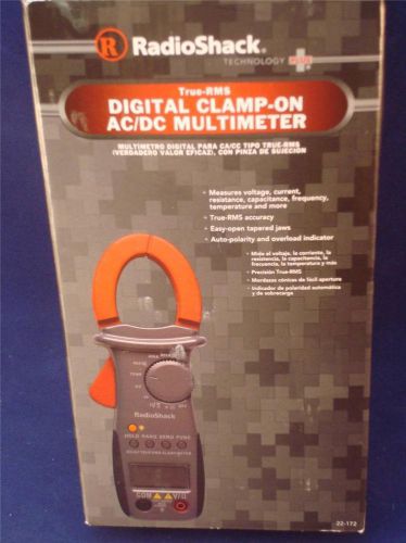 Radioshack® true-rms digital clamp-on multimeter for sale