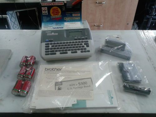 BROTHER P-TOUCH STAMP CREATOR  SC-100 NEW NEVER USED ,