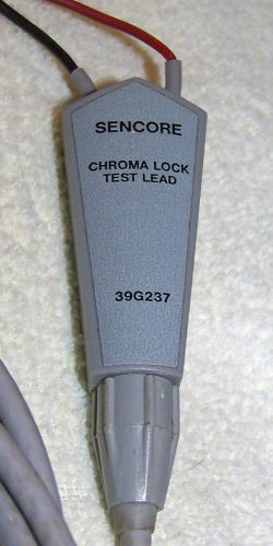 SENCORE 39G237 CHROMA LOCK TEST LEAD