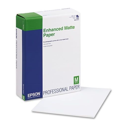 Epson S041914 Enhanced Matte Paper 8.5&#034; x 11&#034; 250 Sheets