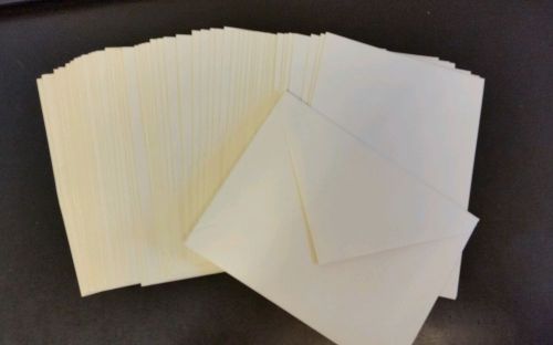 50 Beige 5 1/2&#034; x 4 1/4&#034; Envelopes