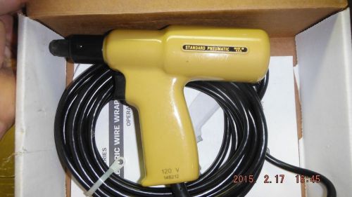 Standard pneumatic electric wire wrap tool 120 volt   new never used for sale