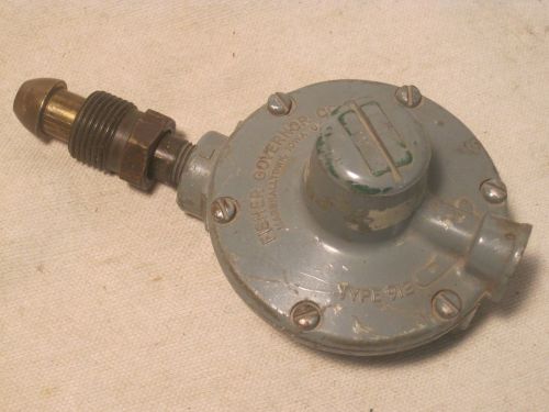 vintage FISHER GOVERNOR Type 912 12-26 gas pressure regulator