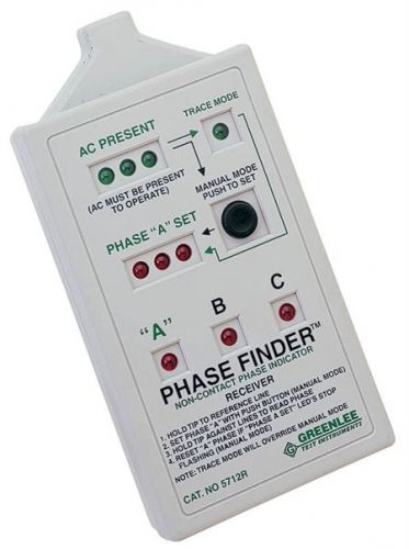 Greenlee 5712 Non-Contact Phase Sequence Indicator