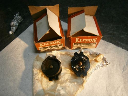 NEW KLIXON B21 OVERLOAD MOTOR PROTECTOR AUTOMATIC RESET W/BOX