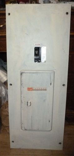 Federal pacific electric fpe 150 amp 240v 3 phase load center w stab lok breaker for sale