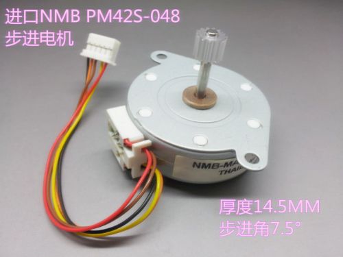 Ipc dc12v nmb pm42s-048 stepper motor / 4-phase 5-wire / 0.5 mode with gear for sale