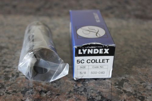 BRAND NEW - LYNDEX 5C Collet - Size 5/8&#034;, 500-040