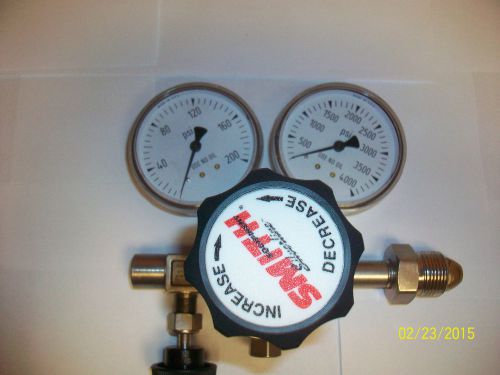 Smith equipment 213-41-09, regulator, 1 stage, 0-150 psi, inert gas for sale