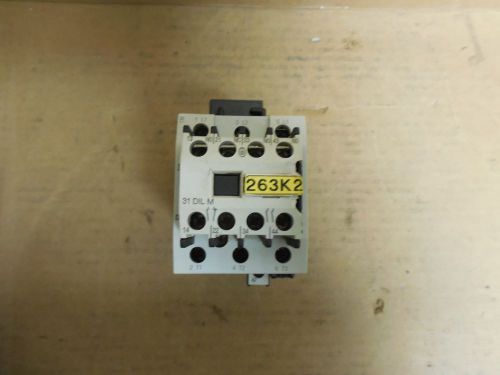 MOELLER CONTACTOR DIL1M-G 24V COIL 55A A AMP DIL1MG  w/ 31 DILM