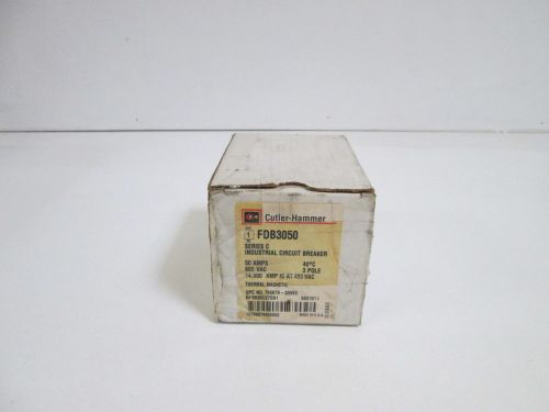 Cutler-hammer circuit breaker fdb3050 *new in box* for sale