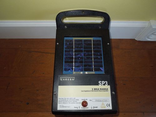 ZAREBA SP3T 3 MILE SOLAR LOW IMPEDANCE ELECTRIC FENCE Controller