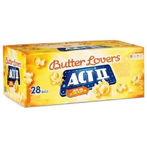 ACT II Butter Lovers Microwave Popcorn - 28/2.75 oz.