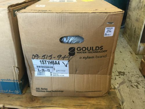 GOULDS 1ST1H6A4 NPE SERIES END SUCTION 316L STAINLESS STEEL CENTRIFUGAL PUMP