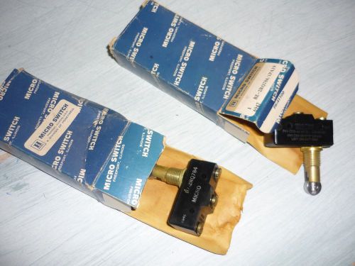 lot of 2 HONEYWELL MICRO SWITCH BZ-2RQ784 LIMIT SWITCH WITH 1PA19
