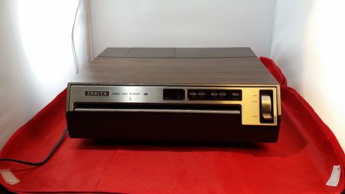 Vintage VP2000 Zenith Video Disc Player Great Vintage Player with FREE SHIPPING!