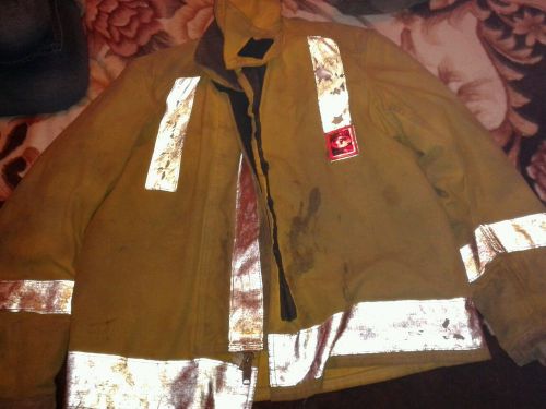 Firefighter turnout gear jacket 48&#034; chest