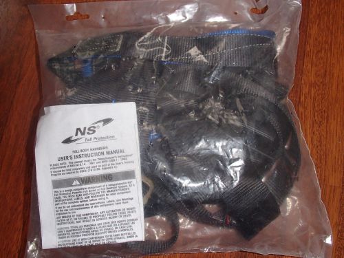Northern safety basic full body fall protection harness one size fits most for sale